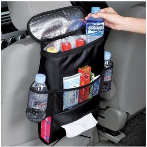 Auto Opbergtas Multi-Pocket Reizen Opbergtas Luiertas Baby Kids Car Seat Opknoping Tas Bekerhouder Voedsel opslag Container
