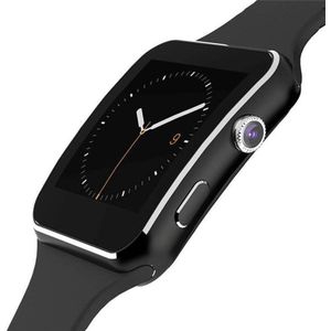 Fxm Digitale Horloge Vrouwen X6 Smart Horloge Met Camera Touch Screen Ondersteuning Sim Tf Card Bluetooth Smartwatch Mannen horloge