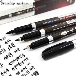 painting &amp; Calligraphy Pen for Signature Learning Brush Pens Set Art Marker Stationery back to School educational Supplies