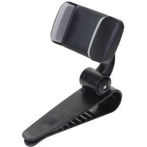 Auto Zonneklep Clip Mount Gps Mobiele Telefoon Houder Stand Beugel 360 ° Draaibaar Voor Telefoon In Auto Air Vent clip Mount # N