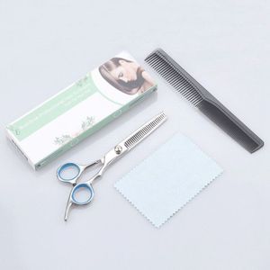 Brainbow 6''Hair Schaar Rvs Salon Kappers voor Huis & Familie Snijden Dunner Scissor Kapsel Haar Styling Tools