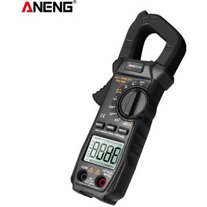 ST209 Digitale Multimeter Stroomtang 6000 Counts True Rms Amp Ac Stroomtang Tester Meter Voltmeter Auto Variërend Lcd Display