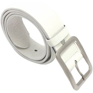 Mannen Riem Metalen Pin Gesp Lederen Riem Mode Eenvoudige Tailleband Riem Riem Voor Broek cinturones para hombre ремень мужской # L