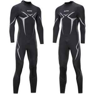 Zcco 3Mm Neopreen Wetsuit Mannen Duiken Pak Onderwatervissers Dragen Snorkelen Surfen Een Stuk Set Winter Warm Houden Badpak