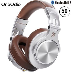 Oneodio A70 Fusion Bluetooth 5.2 Hoofdtelefoon Studio Recording Bedrade/Draadloze Hoofdtelefoon Met Delen-Poort Professionele Monitor