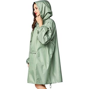 Euramerican Batwing Mouw Regenjas Grote Lange Mouw Regen Jas Met Regenhoed Mannen En Vrouwen Poncho