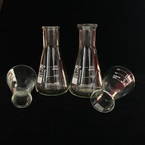 50Ml 100Ml Tot 1000Ml Borosilic Glas Brede Mond Erlenmeyer Met Schaal Lijnen Erlenmeyer Voor School chemische Experiment