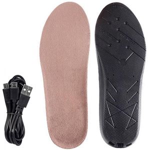 Verwarmde Inlegzolen Usb Oplaadbare Verwarmde Schoenen Pads Voor Outdoor