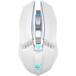 Oplaadbare X5 Draadloze Stille Led Backlit Usb Optische Ergonomische Gaming Muis Computer Tafel Ergonomische Stille Voor Pc Laptop