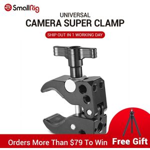 Smallrig Camera Clip Quick Release Camera Rig Super Clamp W/ 1/4 Draad Arri Lokaliseren Gaten Fr Magic Arm Statief diy Opties 2220