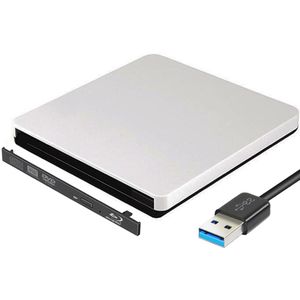 12.7Mm Usb 3.0 Blu-Ray Dvd Drive Externe Optische Drives Behuizing Sata Naar Usb Externe Case Voor Laptop Notebook Zonder drive