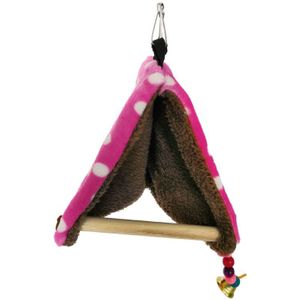 Warm Vogelnest Bed Hangmat Huis Baars Voor Parrot Parkiet Conure Van Lovebird Vink Kanarie Kooi Speelgoed