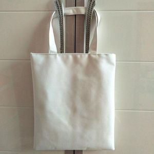 Dames Handtassen Canvas Draagtas Katoenen Doek Schouder Shopper Tassen Voor Vrouwen Eco Opvouwbare Herbruikbare Boodschappentassen Kruidenier