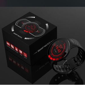 Makibes E3 Smart Horloge Full Touch Screen IP68 Waterdichte Multi-Taal Ondersteuning Weer, Stopwatch, Lezen Bericht, multi-Sport,