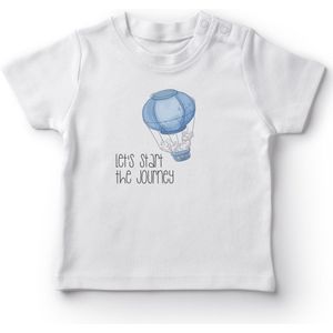 Angemiel Baby Reizen Heetste Leuke Muizen Meisjes Baby T-shirt Wit