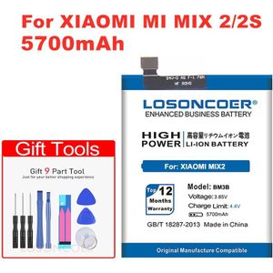 Losoncoer 5550 Mah BM3B Batterij Voor Xiao Mi Mi Mi X 2 2S Ii 5.99 ""Mi X2 Mi x2S Batterij