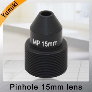 Yumiki HD 2.0 Megapixel 15mm pinhole Lens, CCTV Camera Lens, M12 mount, beeldformaat 1/2 ", F1.6, Vaste Iris