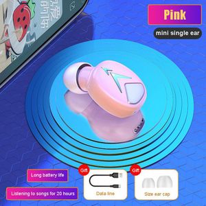 S600 Bluetooth Oortelefoon Mini Single Ear Hoofdtelefoon Sport Waterdicht Headsets Ruisonderdrukking Oordopjes Voor Android