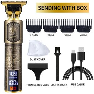 T9 0Mm Cordless Baard Haar Trimmer Professionele Scheerapparaten Elektrisch Scheerapparaat Clipper Voor Mannen Haar Snijmachine Kapper