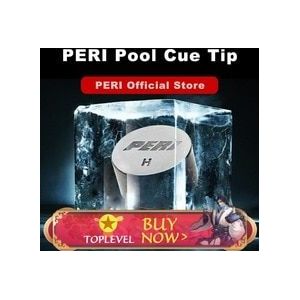 Peri Pool Biljart Cue 14Mm Tip Black Ice Tip 1 Stuks Biljart Accessoires Voor Kampioen Biljart Spelers Biljart Training tip