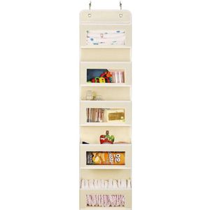 Creatieve Kleding Deur Opbergvak Schoenen Opknoping Kast 5 Lagen Non-woven Opknoping Opbergtas Closet Organizer Kledingkast