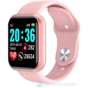 Mode Smart Horloge Vrouwen Smen Martwatch Voor Android Ios Elektronica Smart Klok Wach Fitness Tracker Top Vierkante Smart- horloge