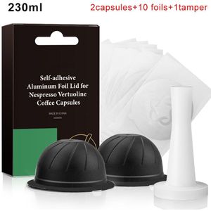 Grote Espresso Capsulas Recargables Nespresso Vertuoline & Vertuo Rvs Hervulbare Koffie Filter Herbruikbare Pods