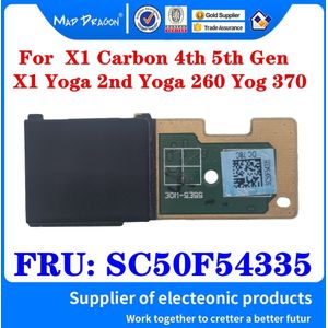 Originele Vingerafdruk Reader Card Voor Lenovo Thinkpad X1 Carbon 4th 5th Gen X1 Yoga 2nd Yoga 260 Yog 370 laptop SC50F54335
