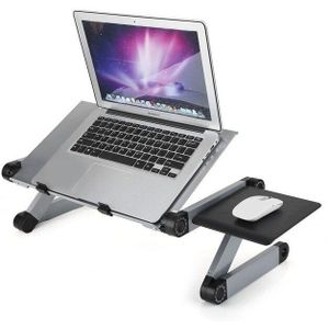 Laptop Desk Stand Tafel Vented Draagbare Verstelbare Aluminium Ergonomische Tv Bed Laptop Stand Werken Kantoor Pc Riser Bed Sofa