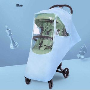 Kinderwagen Regenhoes Transparantie Warm Waterdicht Winddicht Regen Covers Babys Trolley Kinderwagens Accessoires Dust Shield