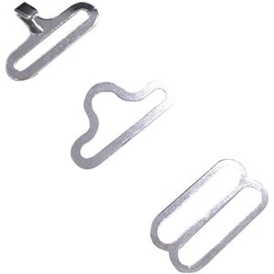 50Sets Naaien Accessoires Kleding Bow Tie Clip Verstelbare Haak Koper Voor Stropdas Schouderriem Das Hardware Sling Gesp