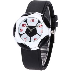 Voetbal Patroon Quartz Horloge Sport Horloges Unisex Comfortabele Horloges Verjaardagscadeautjes Voor Training Camping Reizen