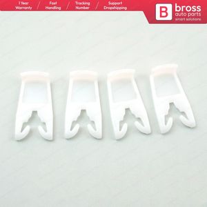 Bross Auto-onderdelen BWR1194 4 Stuks Elektrische Ruitbediening Regulator Clip Klem Voor Renault Clio 2