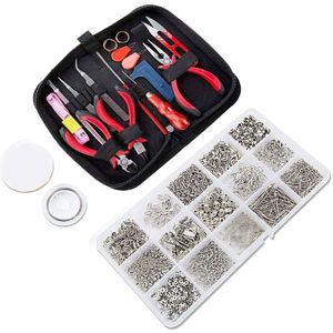 Sieraden Kit, Bead Sieraden Maken En Reparatie Tools Voor Armband Maken, Diy Handgemaakte