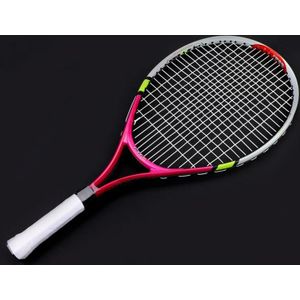3 kleuren Professionele Kids Tiener Tennisracket Duurzaam Aluminiumlegering Tennis Racket voor Training Practice