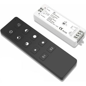 LED Dimmer 12 v 5 v 24 v 36 v PWM Draadloze RF LED Dimmer Schakelaar OP OFF met 2.4g Remote Dimmer voor Enkele Kleur LED Strip Licht