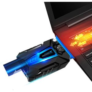 Draagbare Notebook Laptop Cooler Usb Air Externe Extraheren Koelventilator Voor Laptop Speed Verstelbare Voor 15 15.6 17 Inches