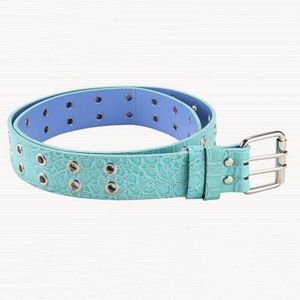 2 Rij Groment Brede Riem Luxe Lederen Vrouwen Dubbele Pin Gesp Corset Riem Voor Jeans Jurk Accessoires Tailleband Waistbelt
