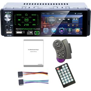 4.1 Inch Druk Screen Auto Mp5 Speler Subwoofer Ondersteuning Micophone En Camera Auto Ontvanger Bluetooth Rmvb/Radio/Bt speler Am Fm Ra
