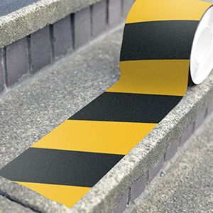 Non Slip Veiligheid Grip Tape Sterke Lijm Veiligheid Tractie Tape Pvc Waarschuwing Tape Trap Vloer Antislip Indoor/outdoor Stickers