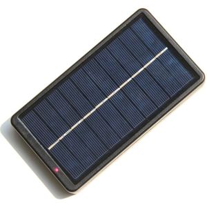 Portable Solar Charger Voor 18650 Batterijen/Mobiele Telefoons 2W 5V Zonnepaneel Patent