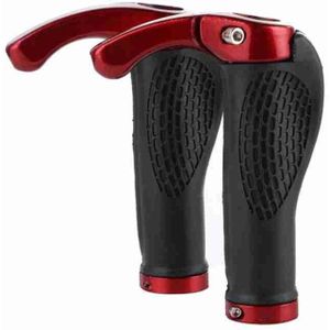 1 Paar Fietsstuur Handvat Mountainbike Rubber Stuur Handvat Comfortabele Hoorn Handvat Cover Fiets Accessoires