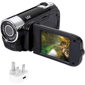 1080P Camcorder Dvr High Definition Schieten Draagbare Digitale Camera Clear Getimede Selfie Led Licht Anti-Shake
