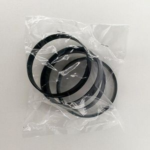 73.1-67.1mm 4 stks Zwart Plastic Wielnaaf Centric Ringen voor MITSUBISHI EVO MAZDA Velg Onderdelen Auto accessoires