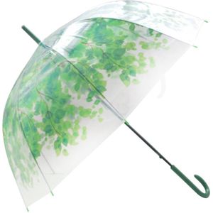 Plastic Eva Transparante Paraplu Creatieve Regen Sunny Vrouwen Meisjes Dames Versiering Lange Handle Paraplu Regendicht Unbrellas