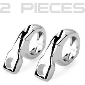 Motorfiets Extra Lamp Chroom Metalen Led Rijden Koplampen Blauw Licht Angel Eye Witte Rechte Beam Hi/Lo Beam Fog licht