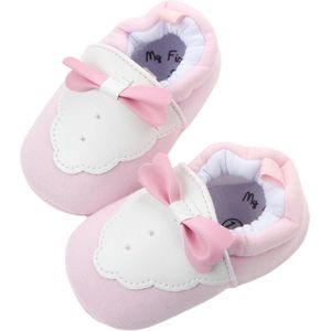 Mooie Baby Jongens Meisjes Warm Crib Schoenen Antislip Zachte Zool Katoen Eerste Wandelaars Schoenen Slippers Met Boog tie