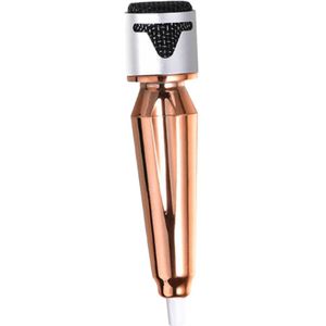 Draagbare Mini Bedrade Telefoon Stereo Microfoon Voor Chatten Zingen, Mini Maat, Universele, Plug &amp; Play, hi-Fi Geluid