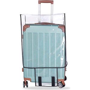 1 Pc 20-30 ''Pvc Transparante Reisbagage Protector Koffer Stofkap Waterdichte Reizen Accessoires