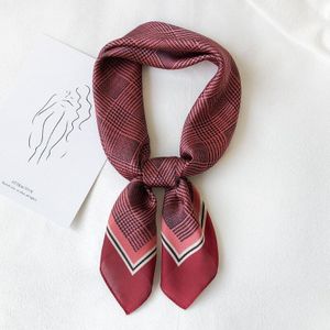 Sjaals Vrouwen Plaid Retro All-Match Koreaanse Stijl Chic Womens Eenvoudige Accessoires Sjaal Dames Mooie Diverse Kleur